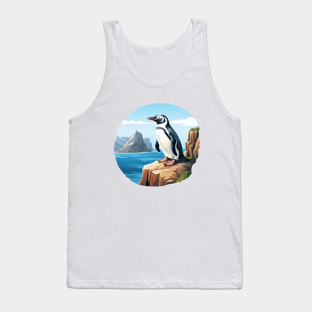 Galapagos Penguin Tank Top by zooleisurelife